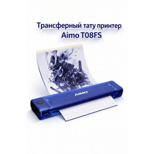 Беспроводной трансферный тату принтер Aimo Blue T08F Blue